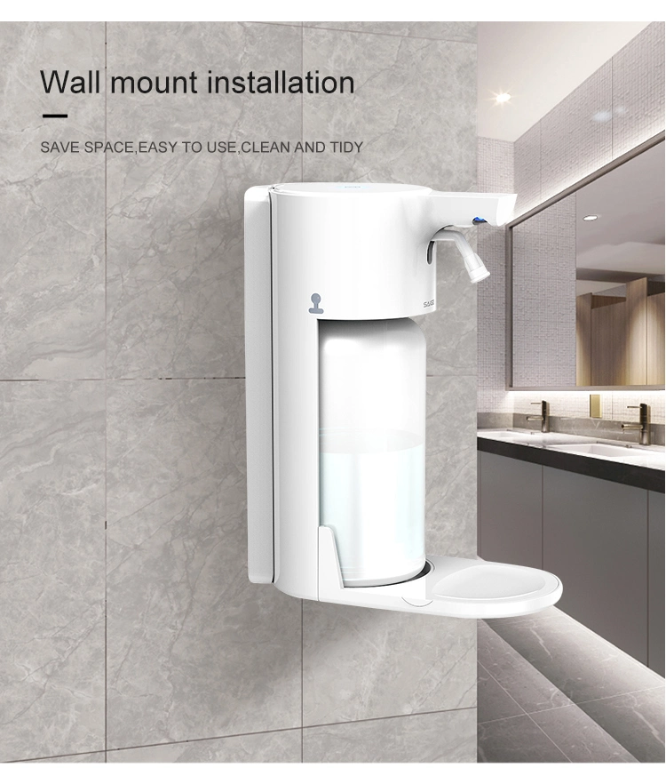 Saige Wall Mounted/Table 1200ml High Quality ABS Plastic Automatic Soap Dispenser