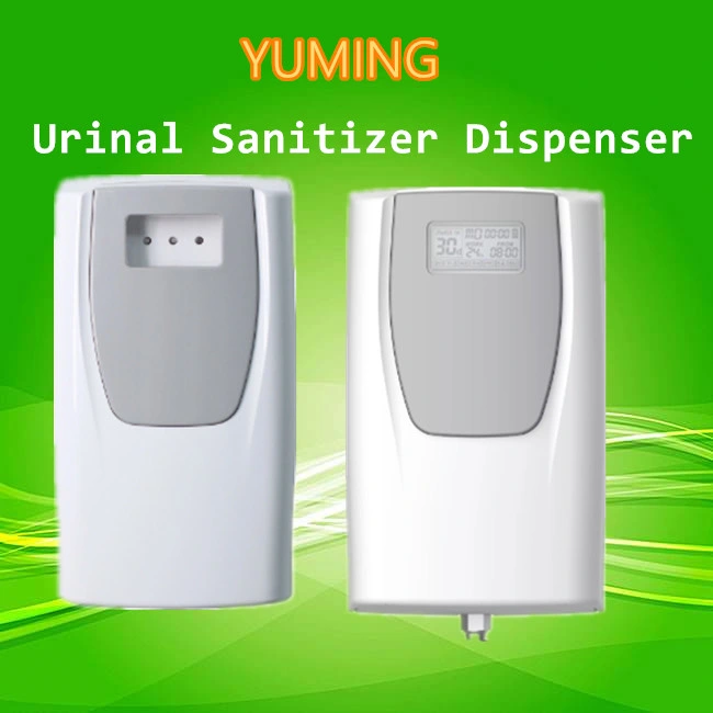 White/Black Big Capacity Programmable LED Urinal Sanitizer Dispenser for Toilet