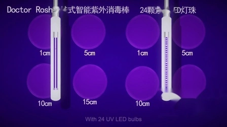 UV-UVC-Desinfektionsstab, desinfizierender UV-Sterilisationsstab